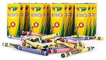  ArtCreativity Mini Crayon Sets for Kids, 12 Pack, Contain 8  Mini Crayons in Each Set, Mini Crayon Packs for Arts and Crafts, Great as  Crayon Party Favors, Goodie Bag Stuffers, and