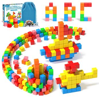 PLUMIA Magnetic Tiles for Kids 3D Magnet Building Tiles Set STEM Learn –  PLUMIA Toys