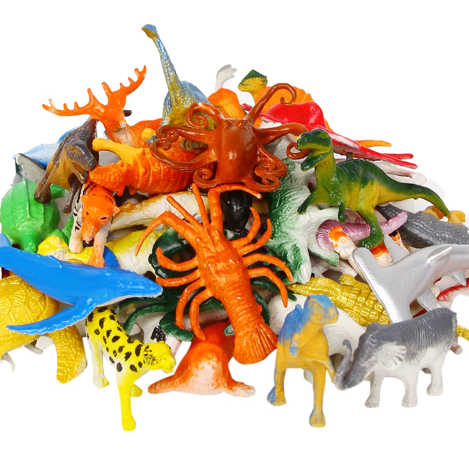 Plastic best sale animal figurines