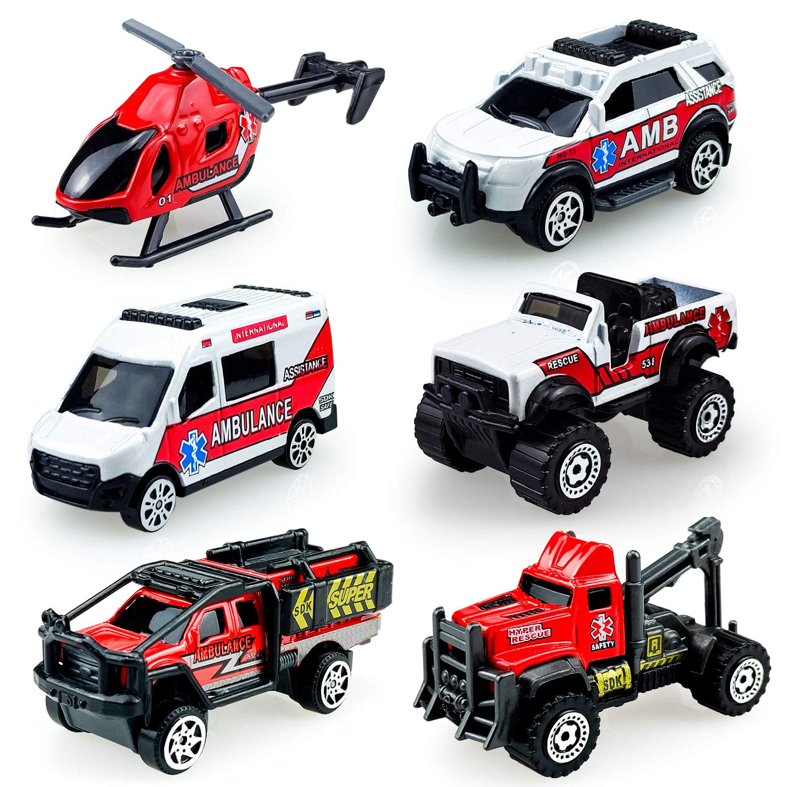 Emergency vehicle 2025 toy set