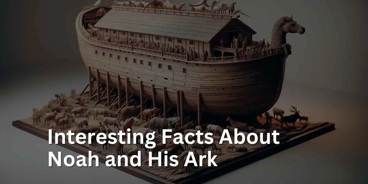 Alt Text: A realistic model of Noah's Ark is displayed, showcasing intricate design details such as wooden planks, animal figures, and a rustic appearance. The model is set against a neutral background, highlighting the craftsmanship and attention to detail.