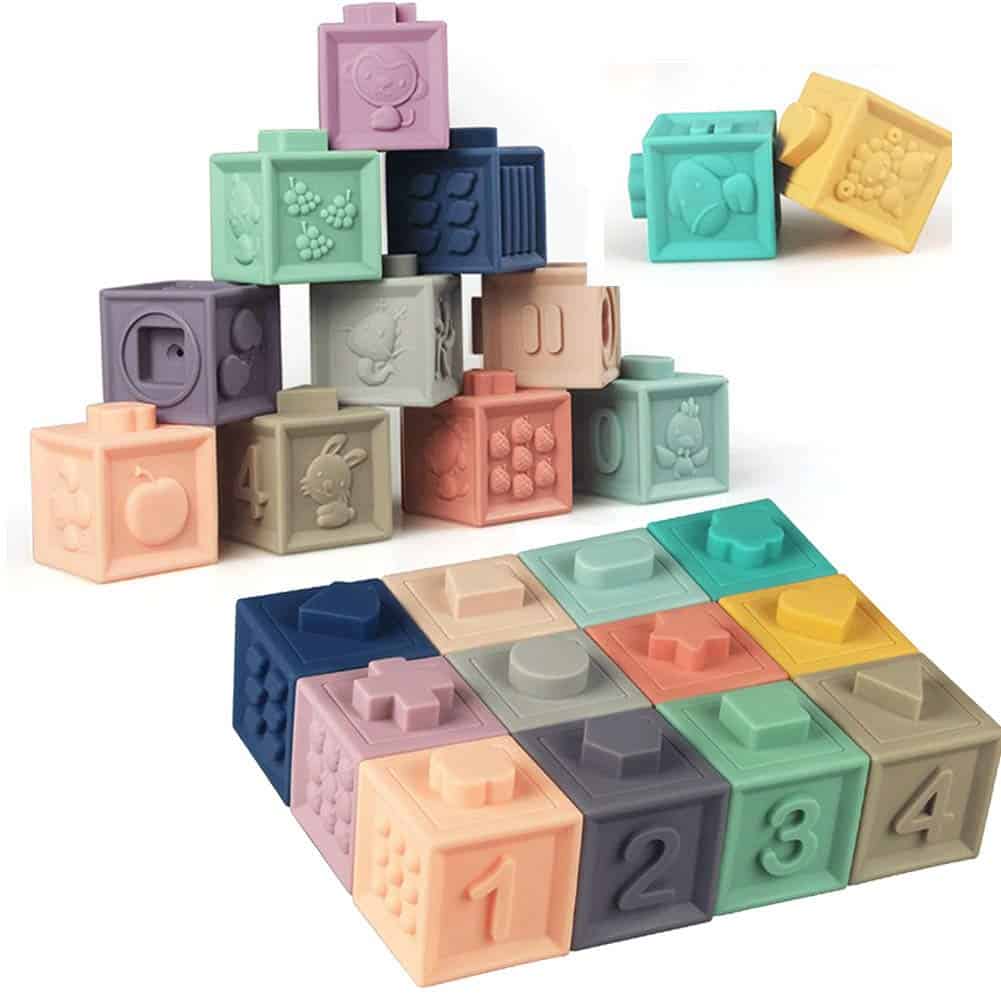 Litand Soft Stacking Blocks for Baby