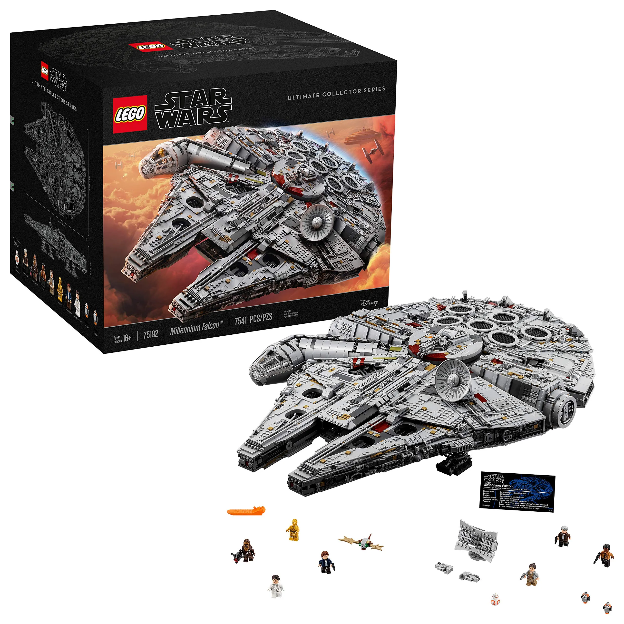 LEGO Star Wars Ultimate Millennium Falcon 75192 Expert Building Kit