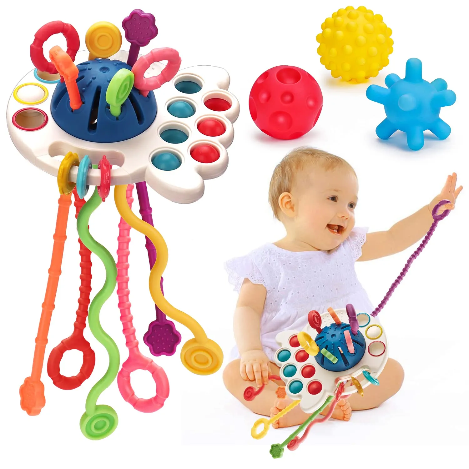 Montessori Pull String Toys
