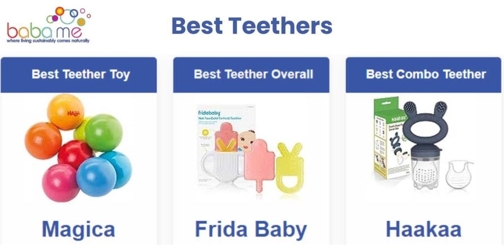 Best Teethers for Infants in 2024 Soothing Relief Baba Me