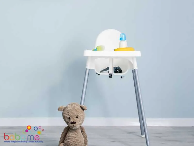 Drying and Storing the High Chair