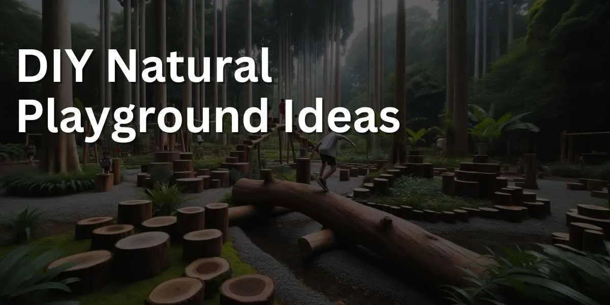 DIY Natural Playground Ideas