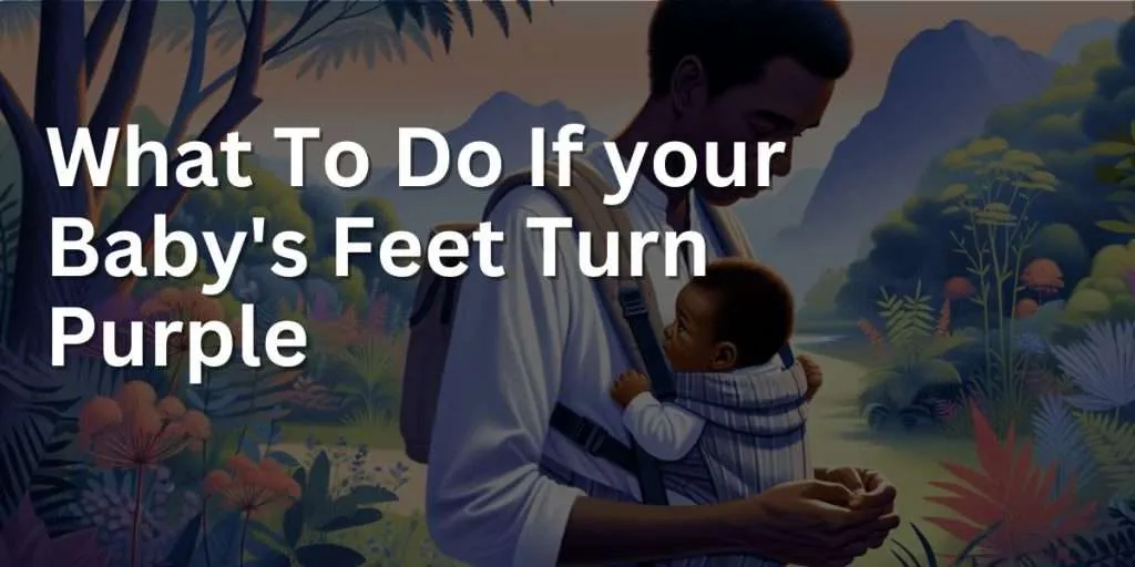 What To Do If your Babys Feet Turn Purple