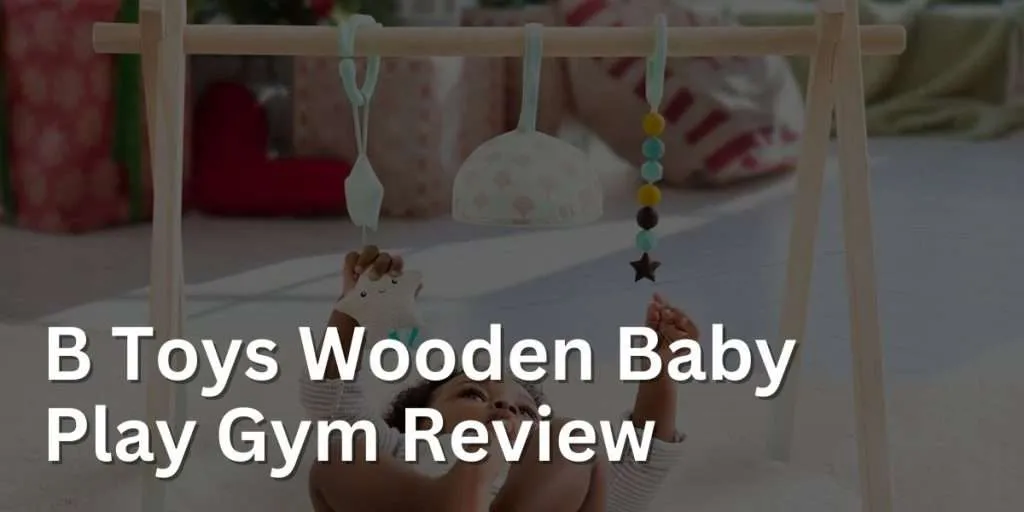B Toys Wooden Baby Play Gym Review 1