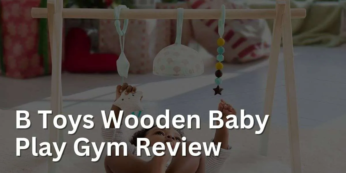 B Toys Wooden Baby Play Gym Review