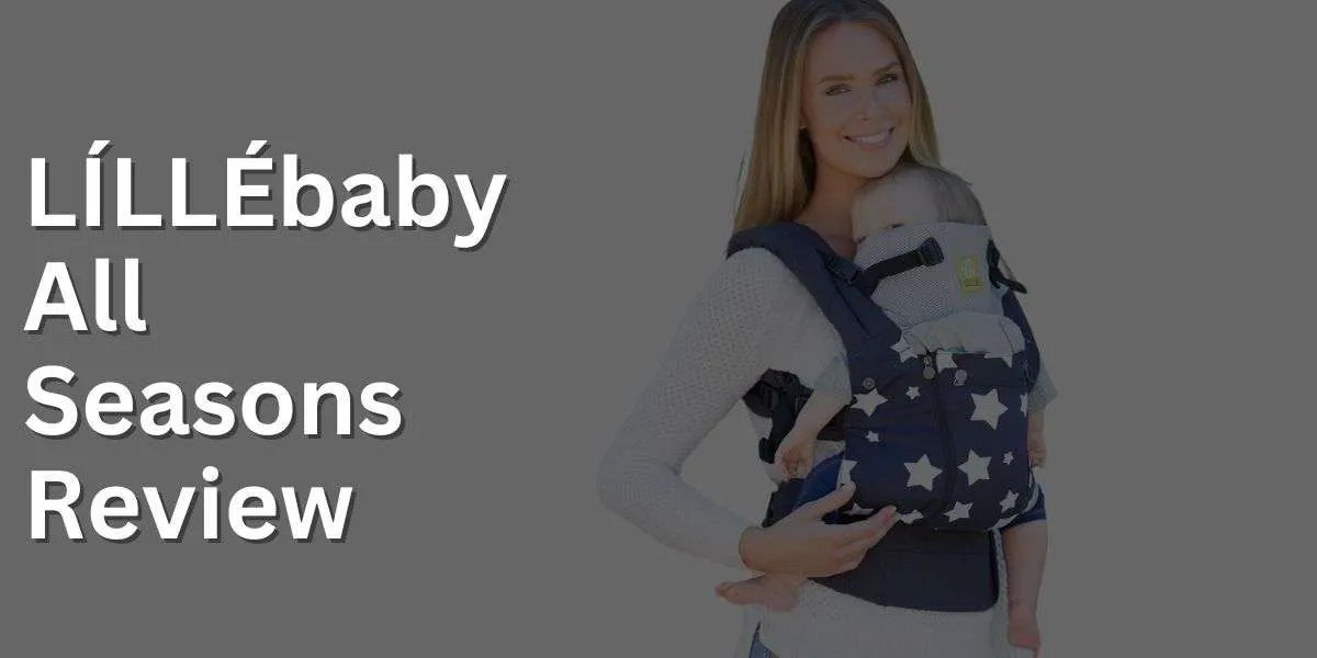 baby being carried in lillebaby all seasons baby carrier